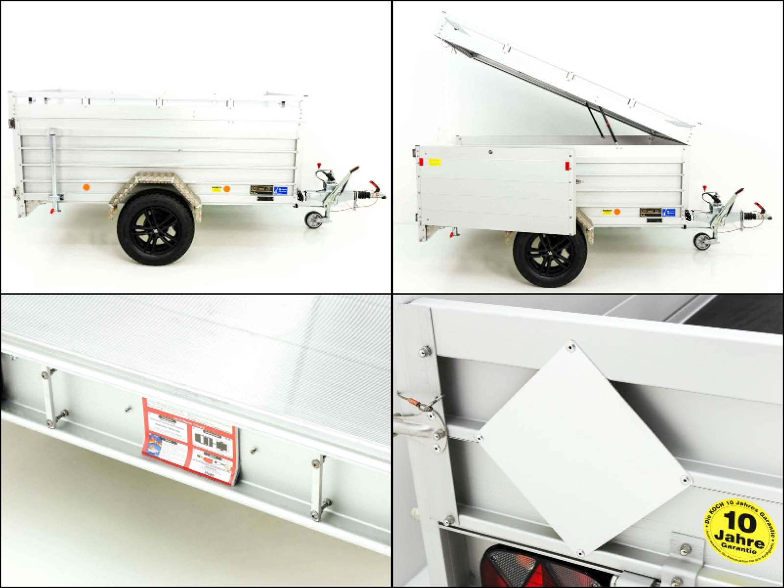 Typ 6.13 Deckelanhänger | Ladefläche 150x250cm | 1300kg (Réf. GA-2716-25) – Bild 3