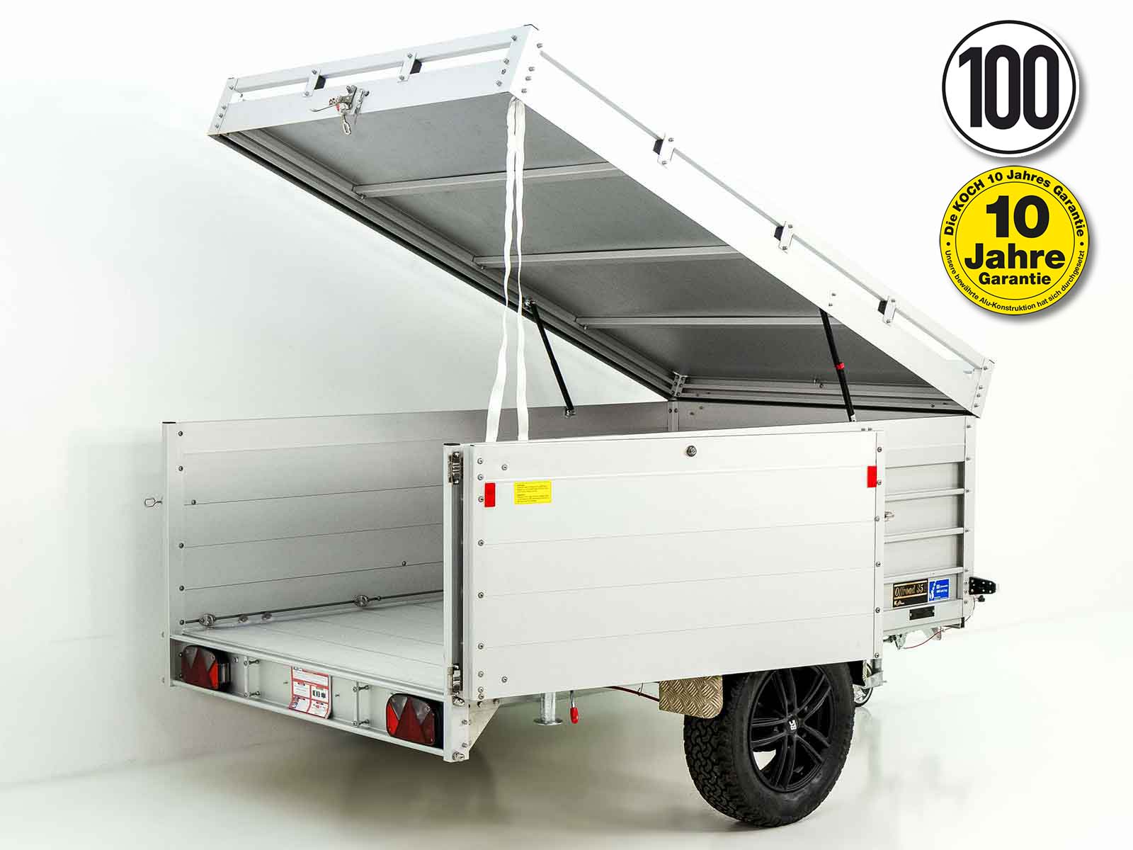 Typ 6.13 Deckelanhänger | Ladefläche 150x250cm | 1300kg (Réf. GA-2716-25)