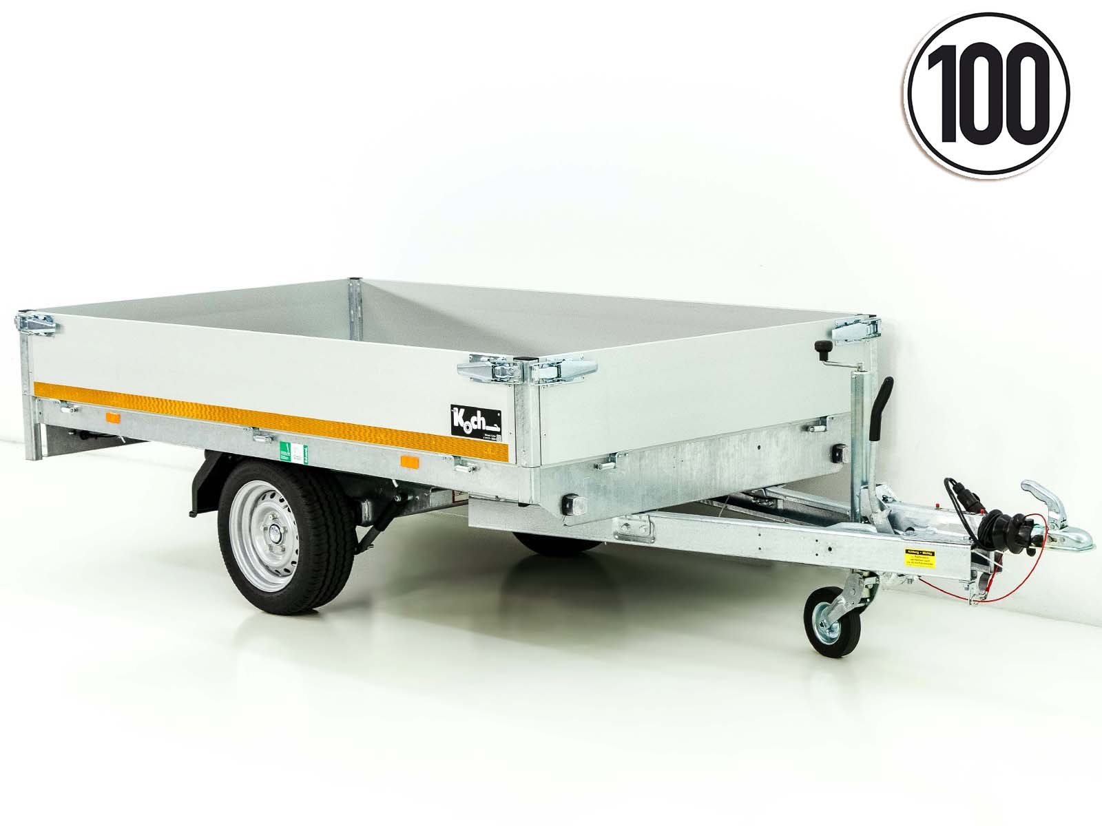 Eduard Hochlader Transportanhänger 2615 GE - 150×256 cm - 1,35t Neufahrzeug