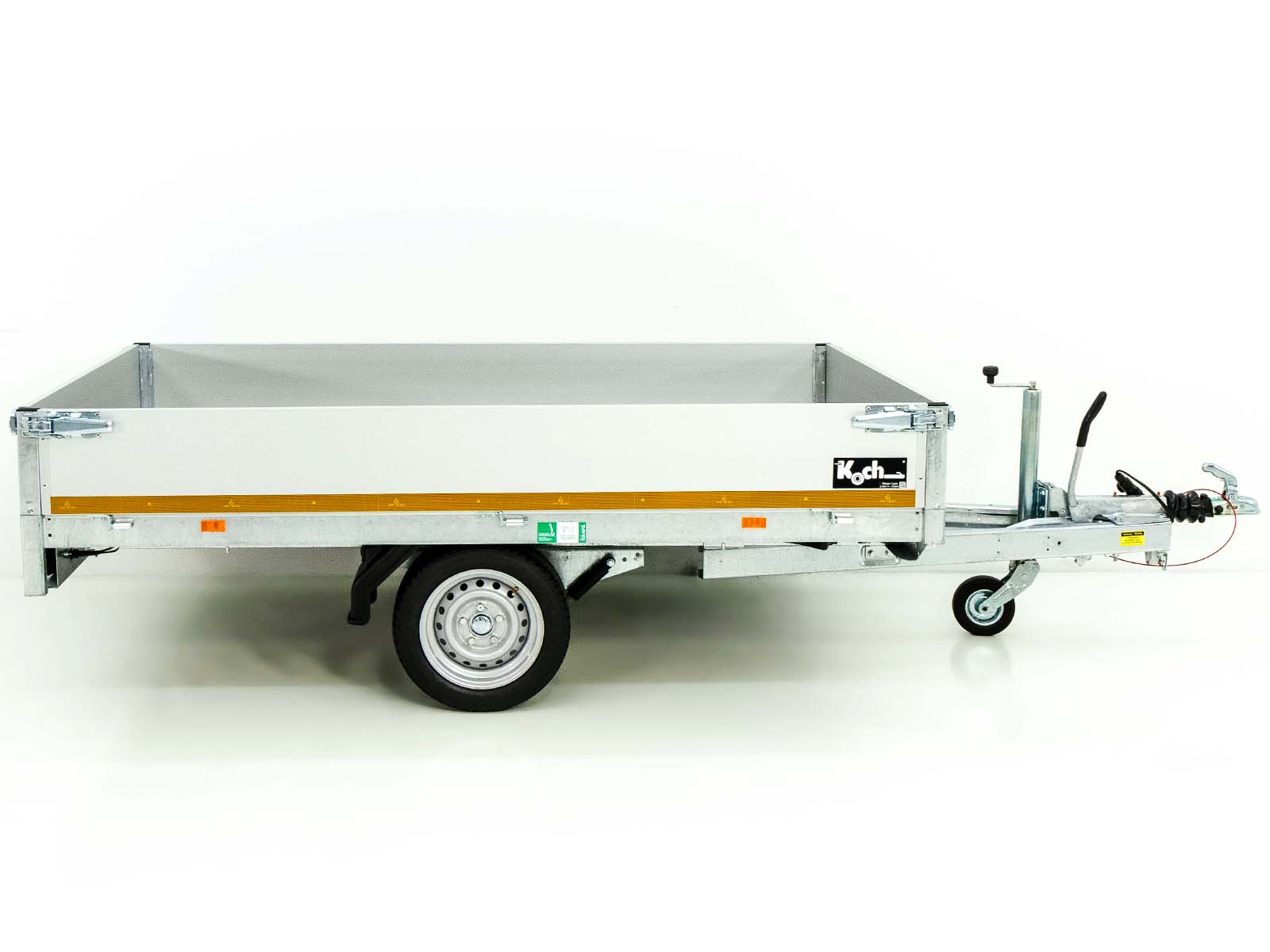 Eduard Hochlader Transportanhänger 2615 GE - 150×256 cm - 1,35t Neufahrzeug – Bild 5