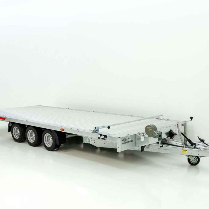 Temared Autotrailer CARLU 5121S Aluboden 210x510cm 3,5t Tridem Neufahrzeug