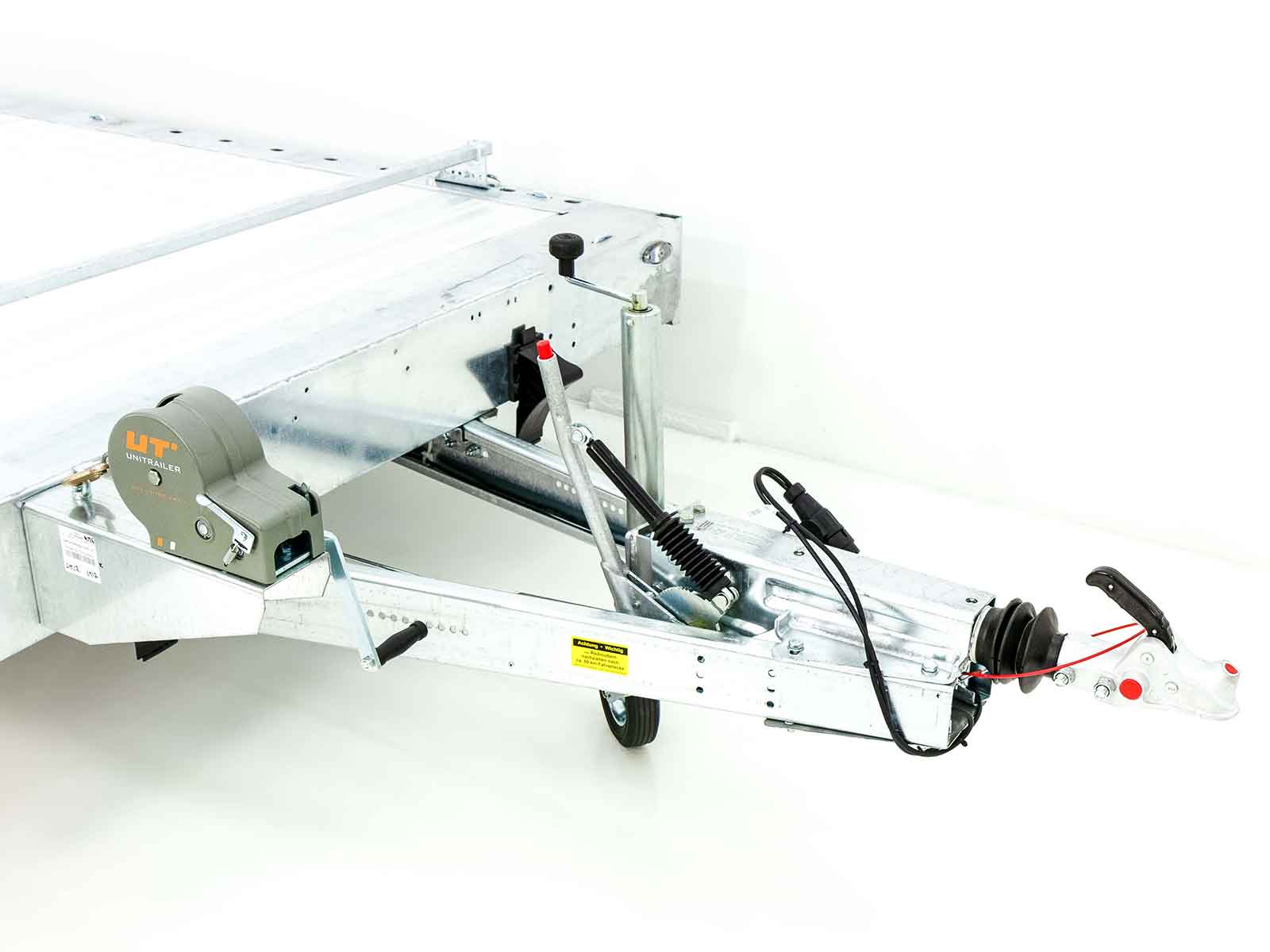 Temared Autotrailer CARLU 5121S Aluboden 210x510cm 3,5t Tridem Neufahrzeug – Bild 6