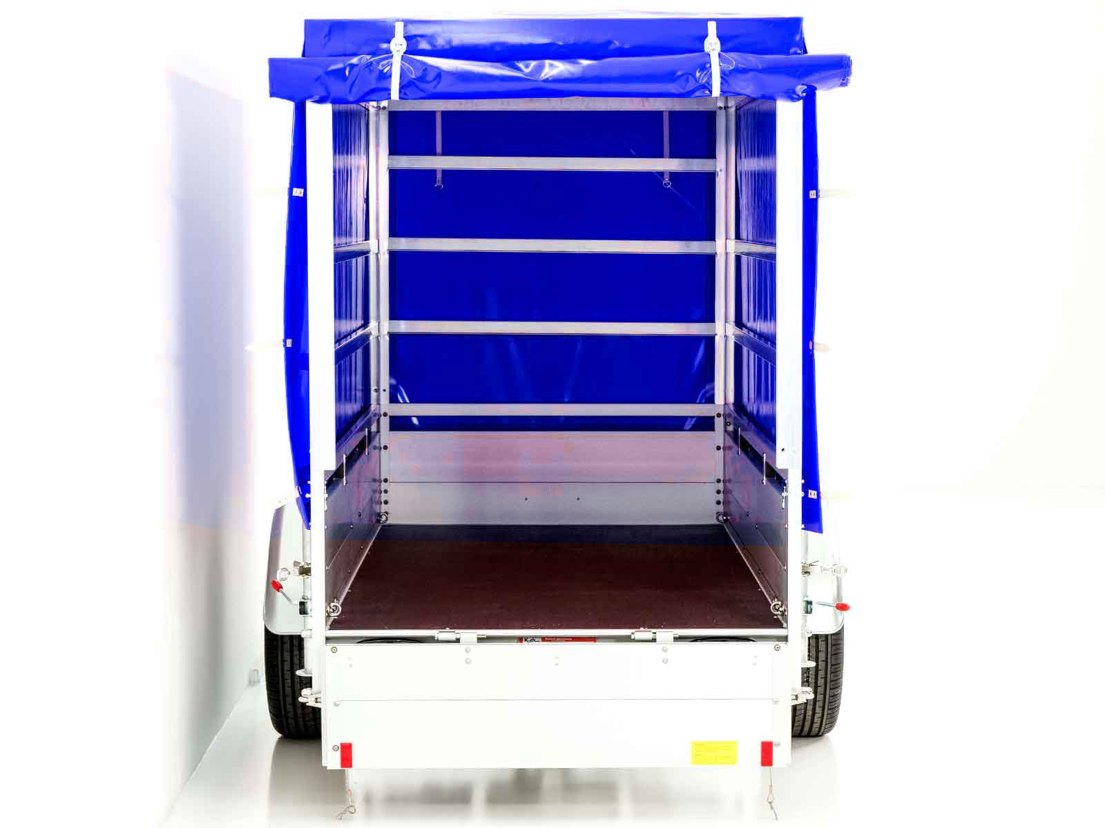 PKW-Anhänger Anhänger | 125x250cm Nutzfläche | 1300kg | Hochplane 160cm Blau | Typ 4.13 – Bild 15