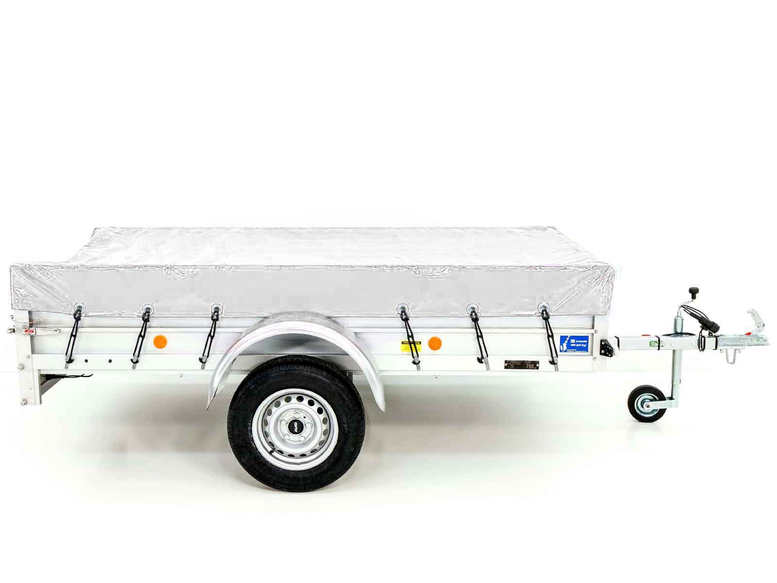Transportanhänger Anhänger weiß | 125x250cm | 750kg zGG | mit Plane – Bild 12