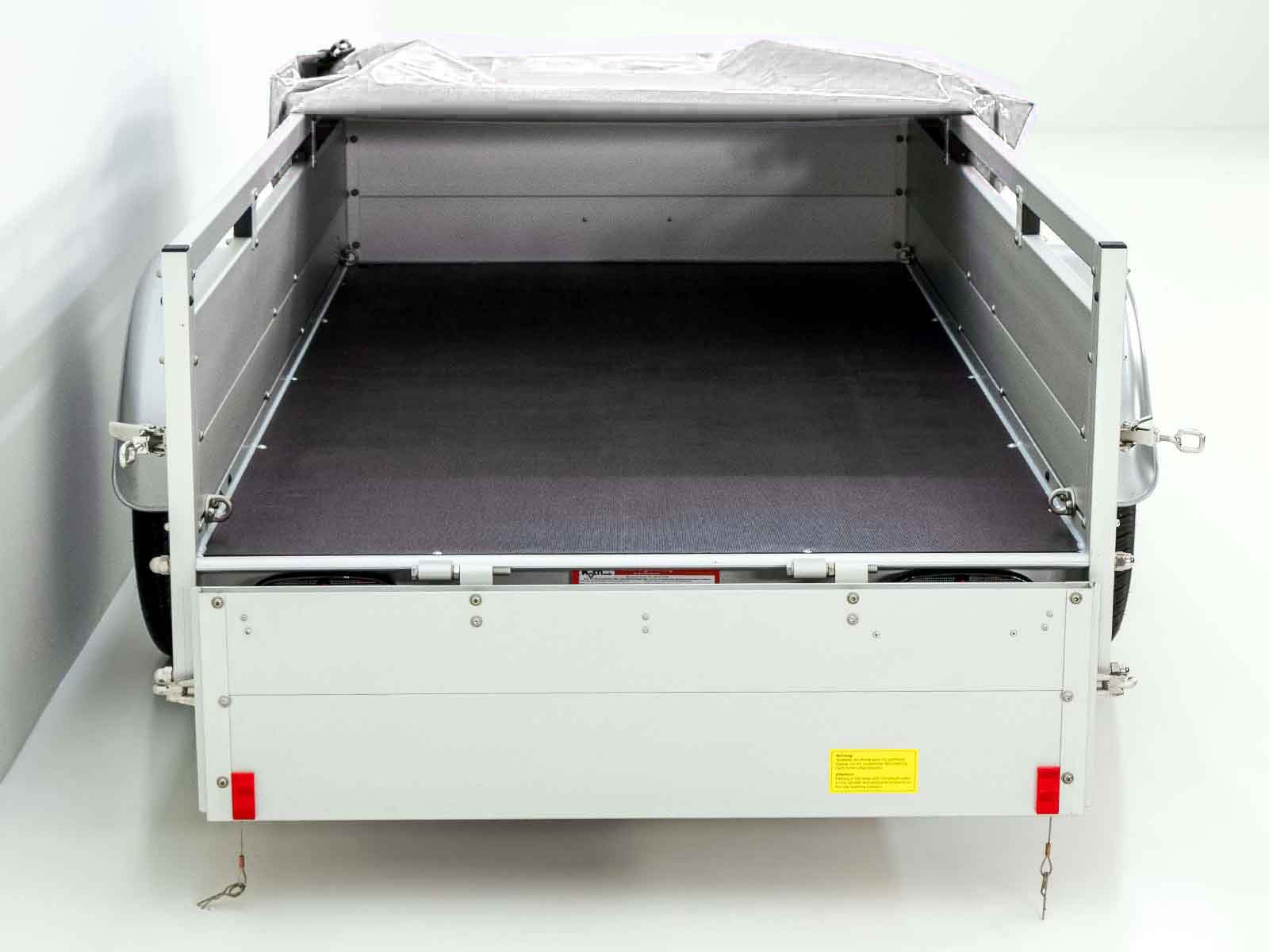 Transportanhänger Anhänger weiß | 125x250cm | 750kg zGG | mit Plane – Bild 4