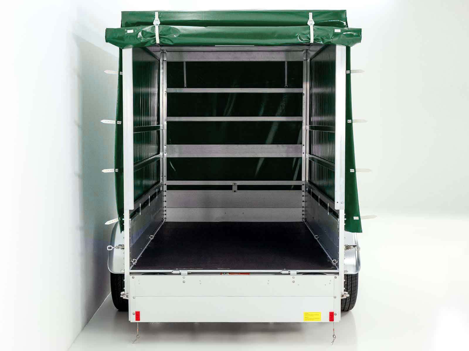 Typ 7.26 Anhänger | Ladefläche 150x300cm | 2600kg | mit Plane Grün – Bild 7