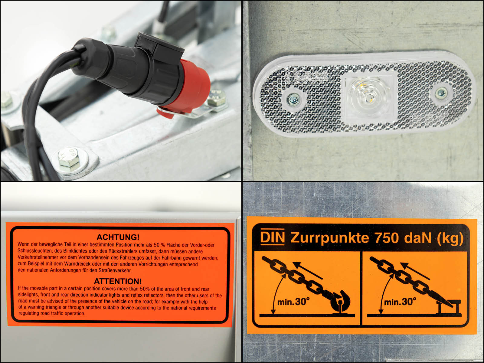 Transportanhänger Vezeko | 182x317cm | 2700kg zGG – Bild 9