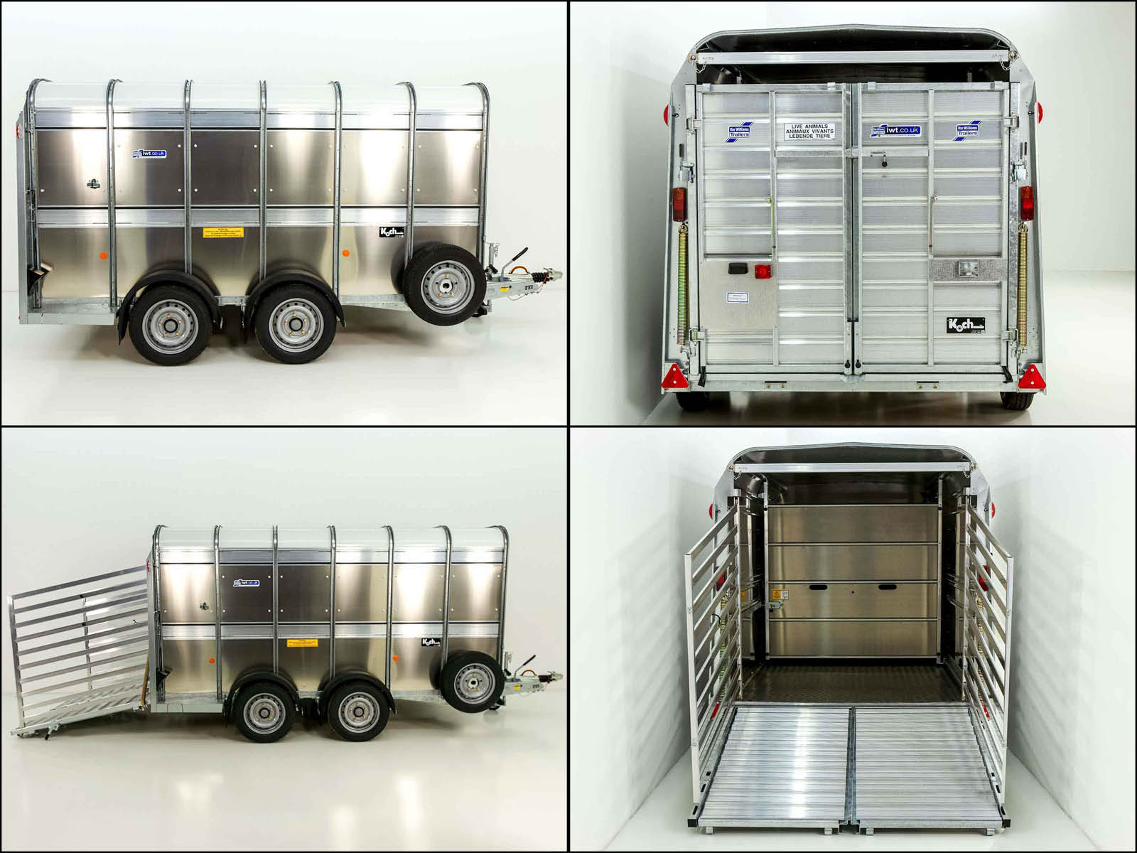 Transportanhänger Ifor | 372x183cm | 3500kg zGG – Bild 6