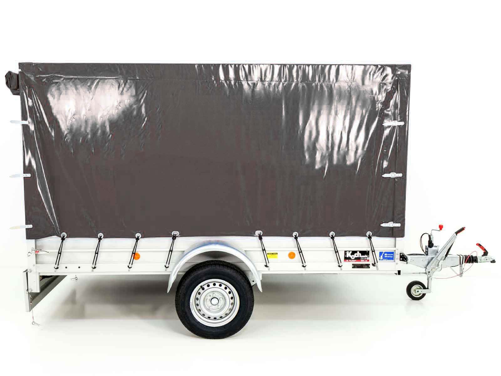 1300kg Anhänger | 150x300cm | mit Plane | Typ 7.13 – Bild 2