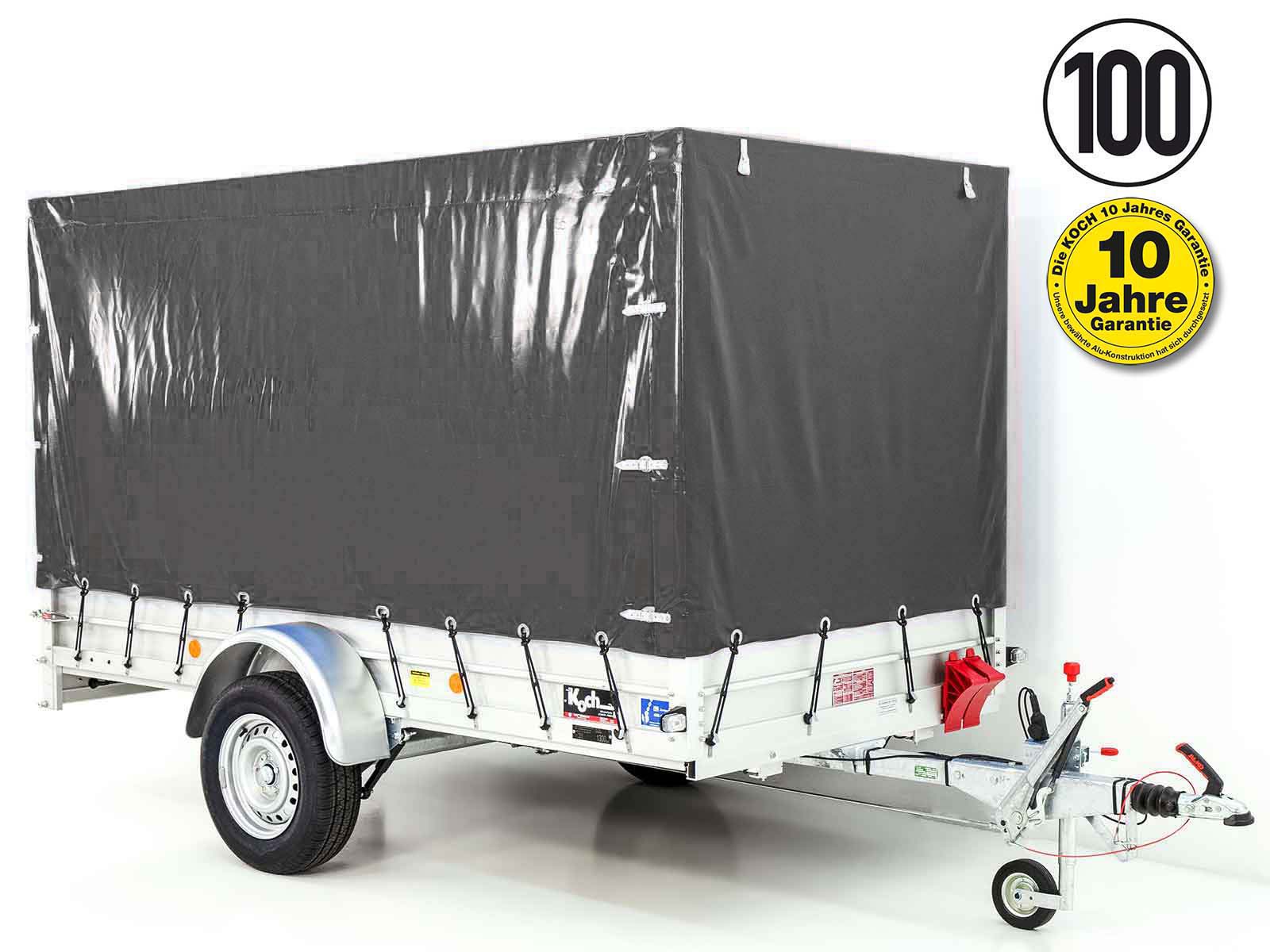 1300kg Anhänger | 150x300cm | mit Plane | Typ 7.13