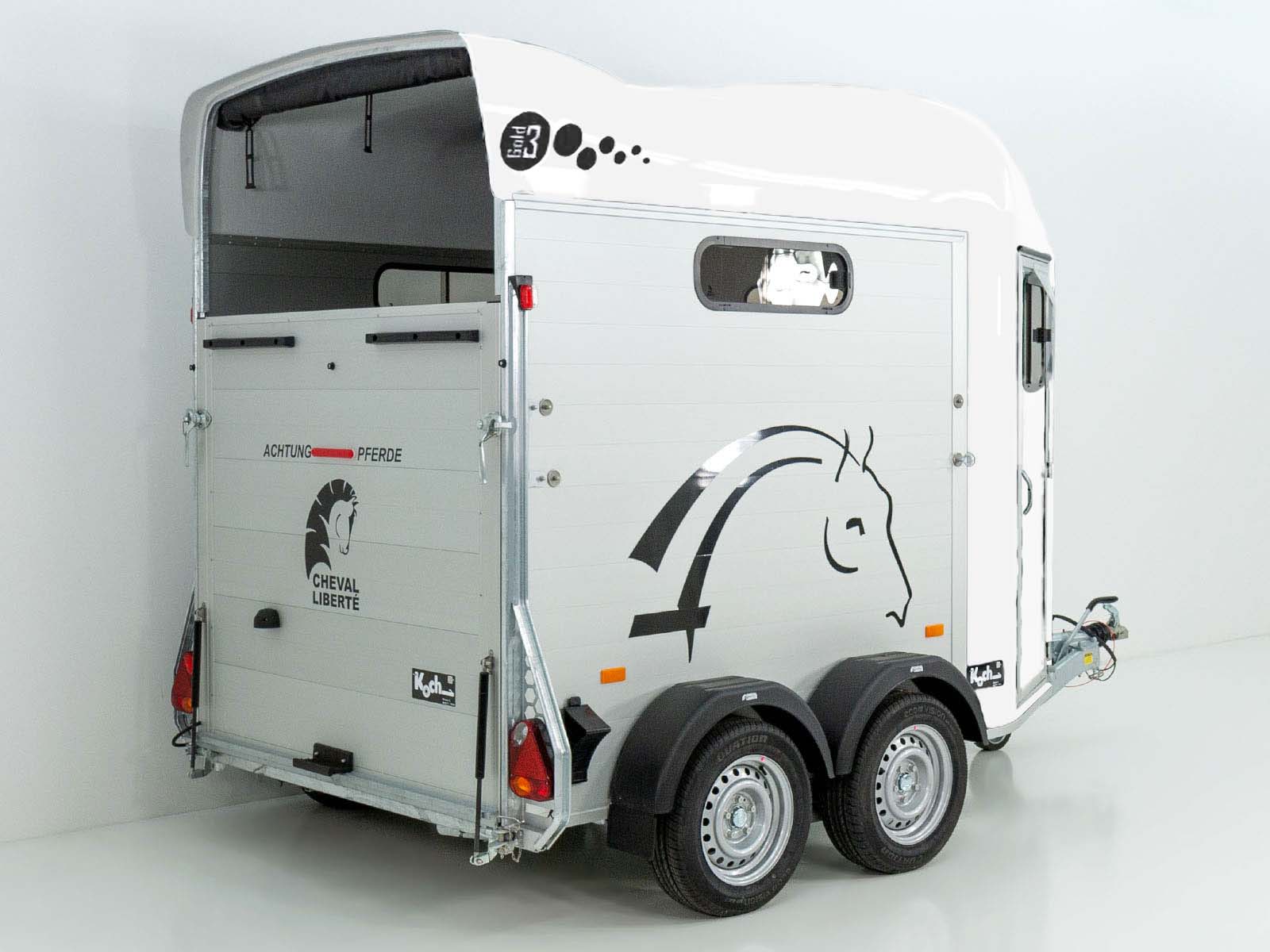Cheval | Pferdeanhänger weiß (Réf. GA-5545-25) – Bild 14