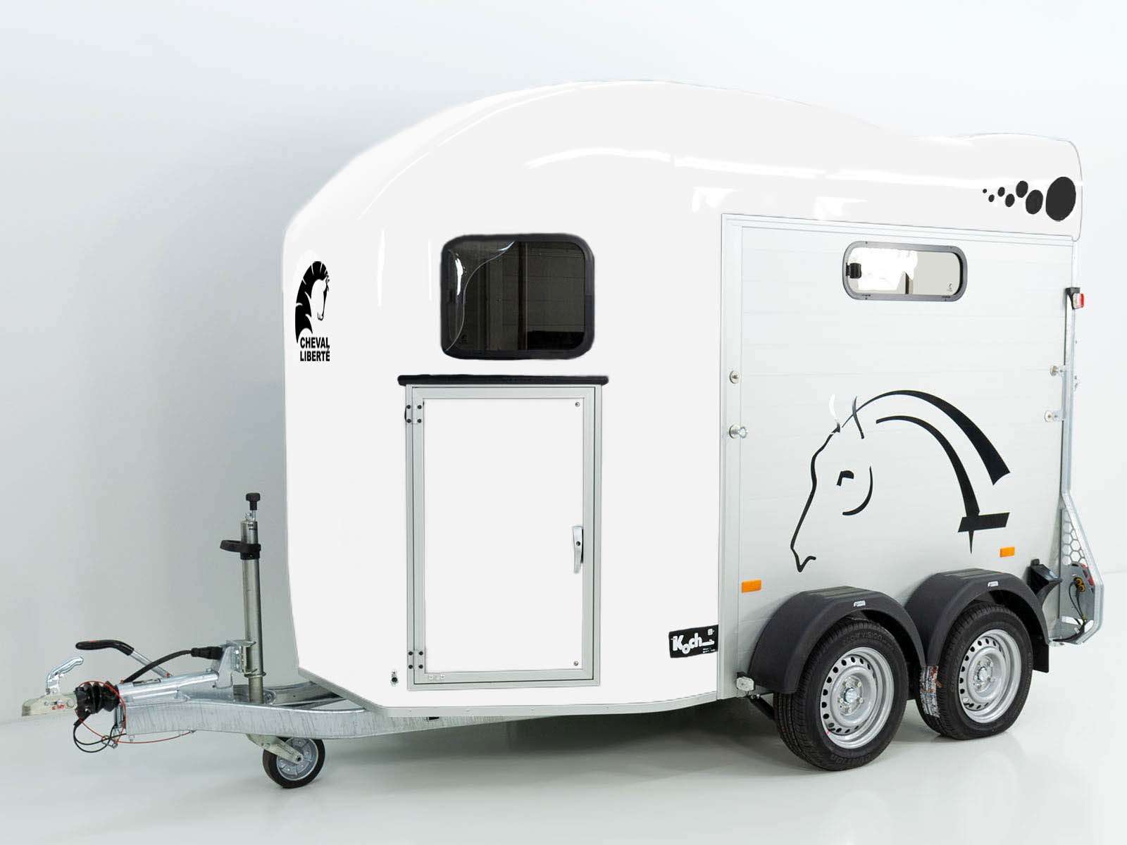 Cheval | Pferdeanhänger weiß (Réf. GA-5545-25) – Bild 15