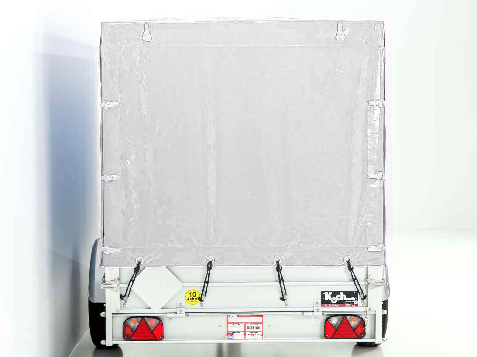 Typ 7.13 Anhänger | Ladefläche 150x300cm | 1300kg | mit Plane Weiß – Bild 3