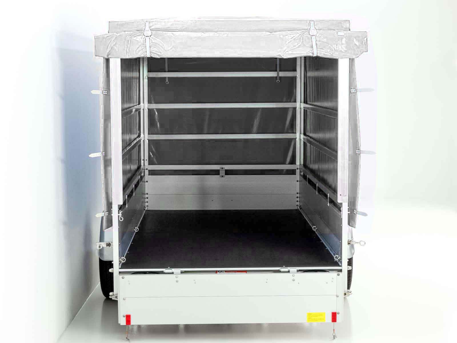 Typ 7.13 Anhänger | Ladefläche 150x300cm | 1300kg | mit Plane Weiß – Bild 4
