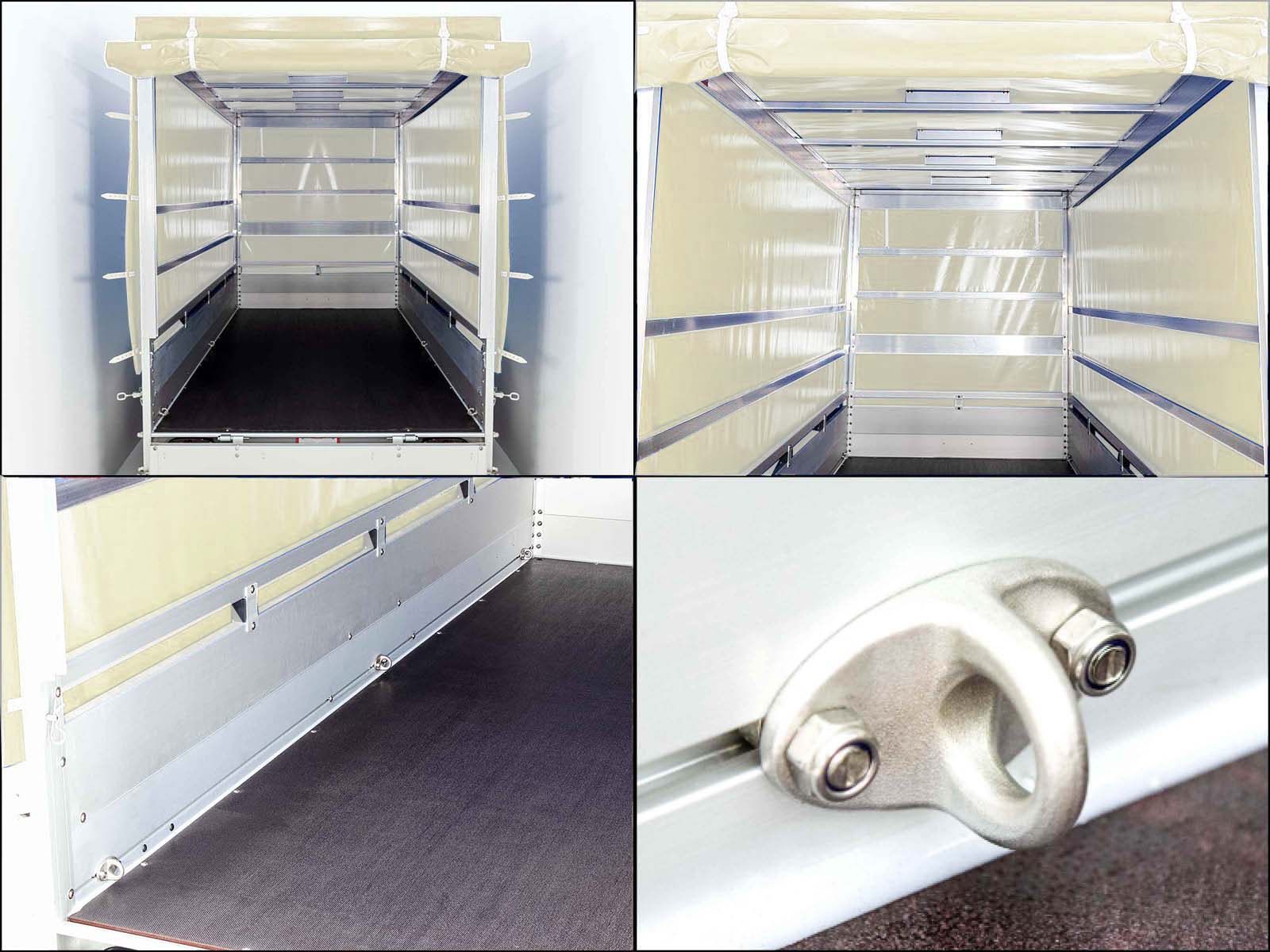Anhänger Typ 7.26 | Abmessungen 150x300cm | 2600kg | mit Plane | Neufahrzeug – Bild 6