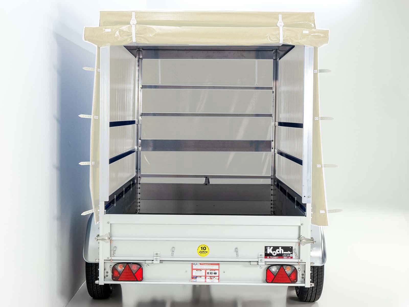 Anhänger Typ 7.26 | Abmessungen 150x300cm | 2600kg | mit Plane | Neufahrzeug – Bild 14