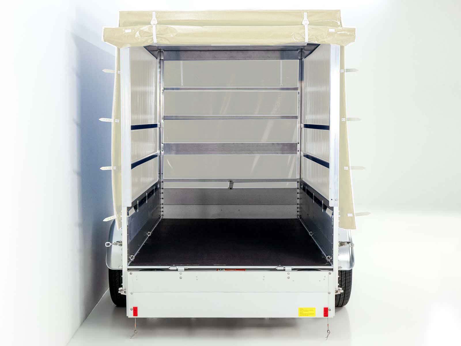 Anhänger Typ 7.26 | Abmessungen 150x300cm | 2600kg | mit Plane | Neufahrzeug – Bild 2