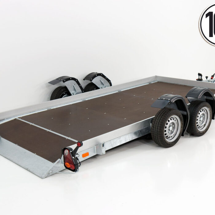 Vezeko Absenkanhänger Tandem 187×394 cm 2,7 t Neufahrzeug
