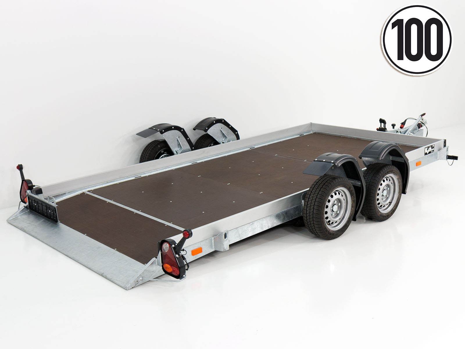 Vezeko Absenkanhänger Tandem 187×394 cm 2,7 t Neufahrzeug