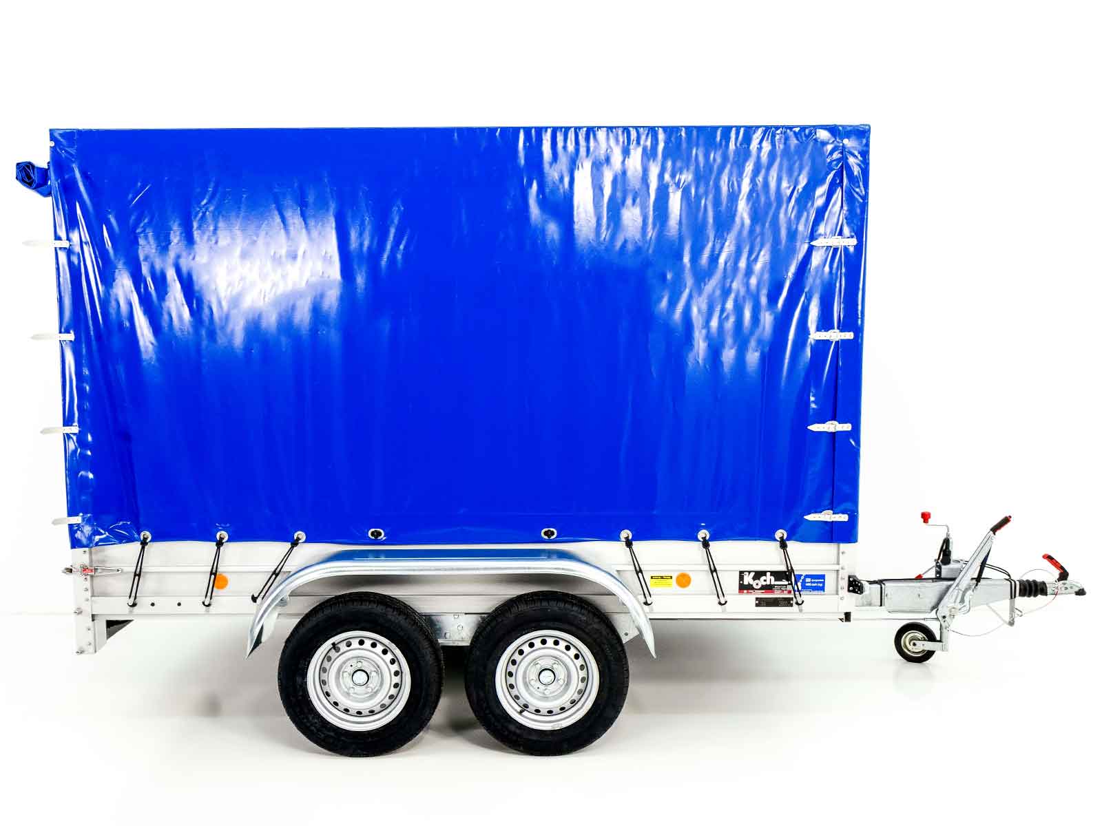 2600kg Anhänger | 150x300cm | mit Plane Blau | Typ 7.26 – Bild 4