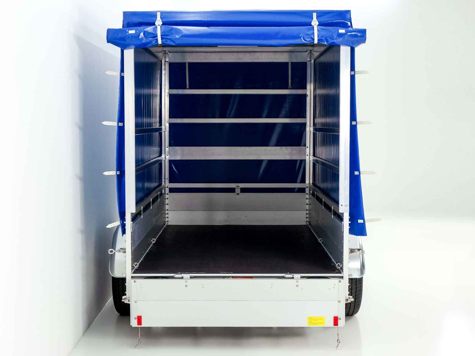 2600kg Anhänger | 150x300cm | mit Plane Blau | Typ 7.26 – Bild 7