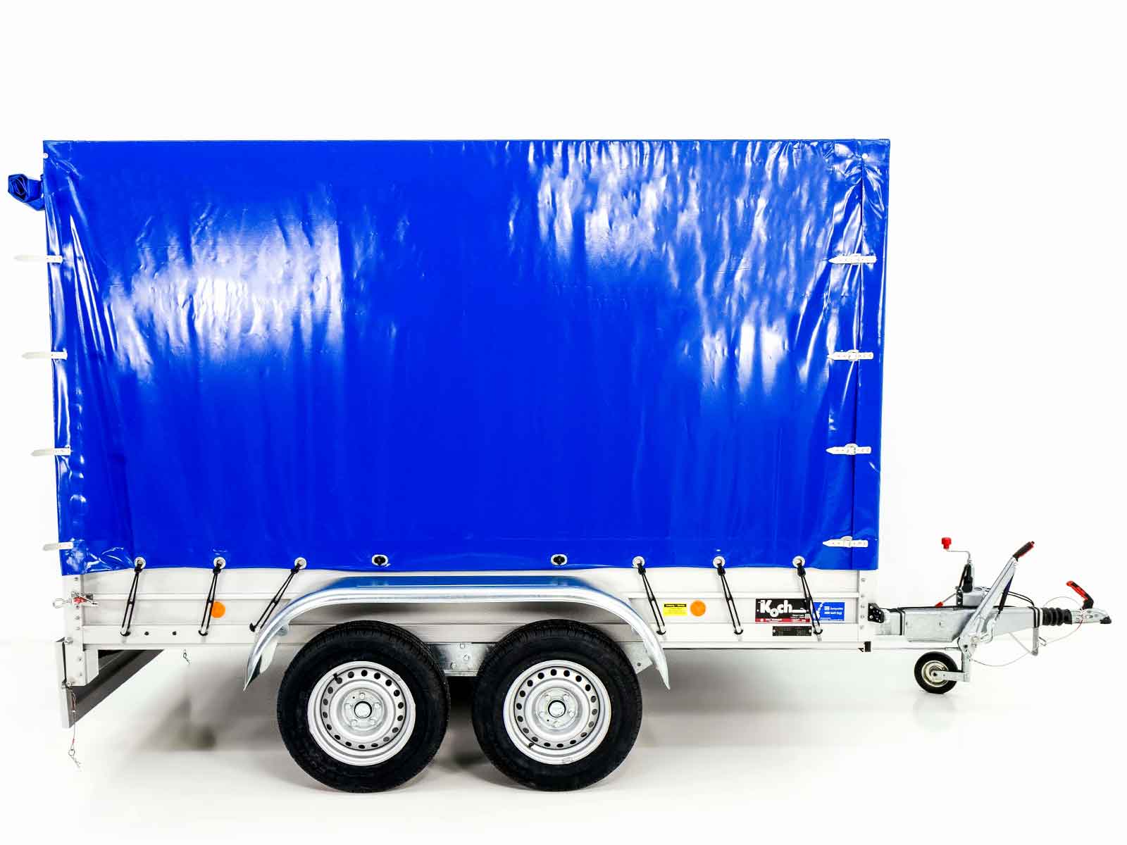 2600kg Anhänger | 150x300cm | mit Plane Blau | Typ 7.26 – Bild 9