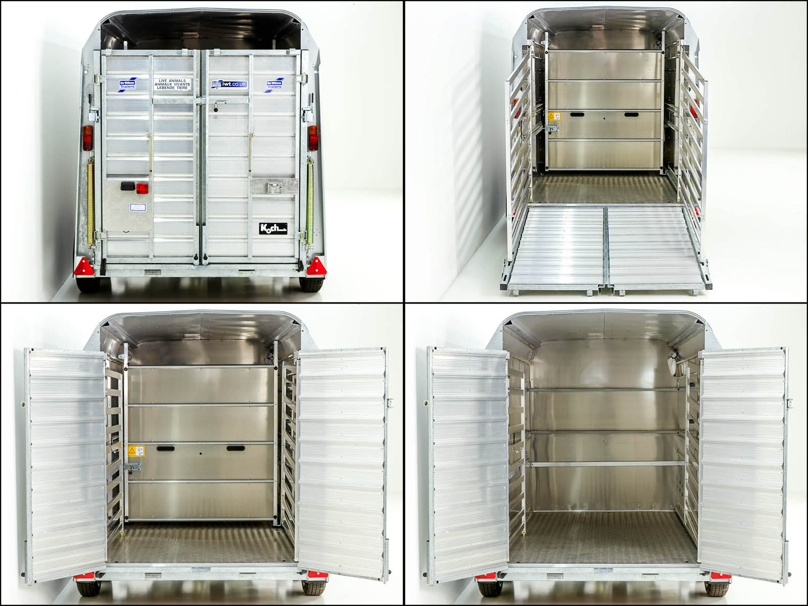 Ifor Williams Viehanhänger TA5 10×6 156×311 cm Höhe: 183 cm - 2,7t Neufahrzeug – Bild 4