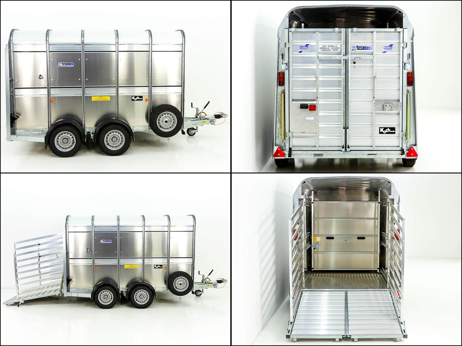 Ifor Williams Viehanhänger TA5 10×6 156×311 cm Höhe: 183 cm - 2,7t Neufahrzeug – Bild 8