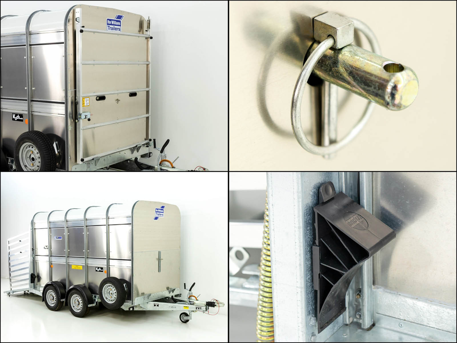 Ifor Williams Viehanhänger TA5 10×6 156×311 cm Höhe: 183 cm - 2,7t Neufahrzeug – Bild 9