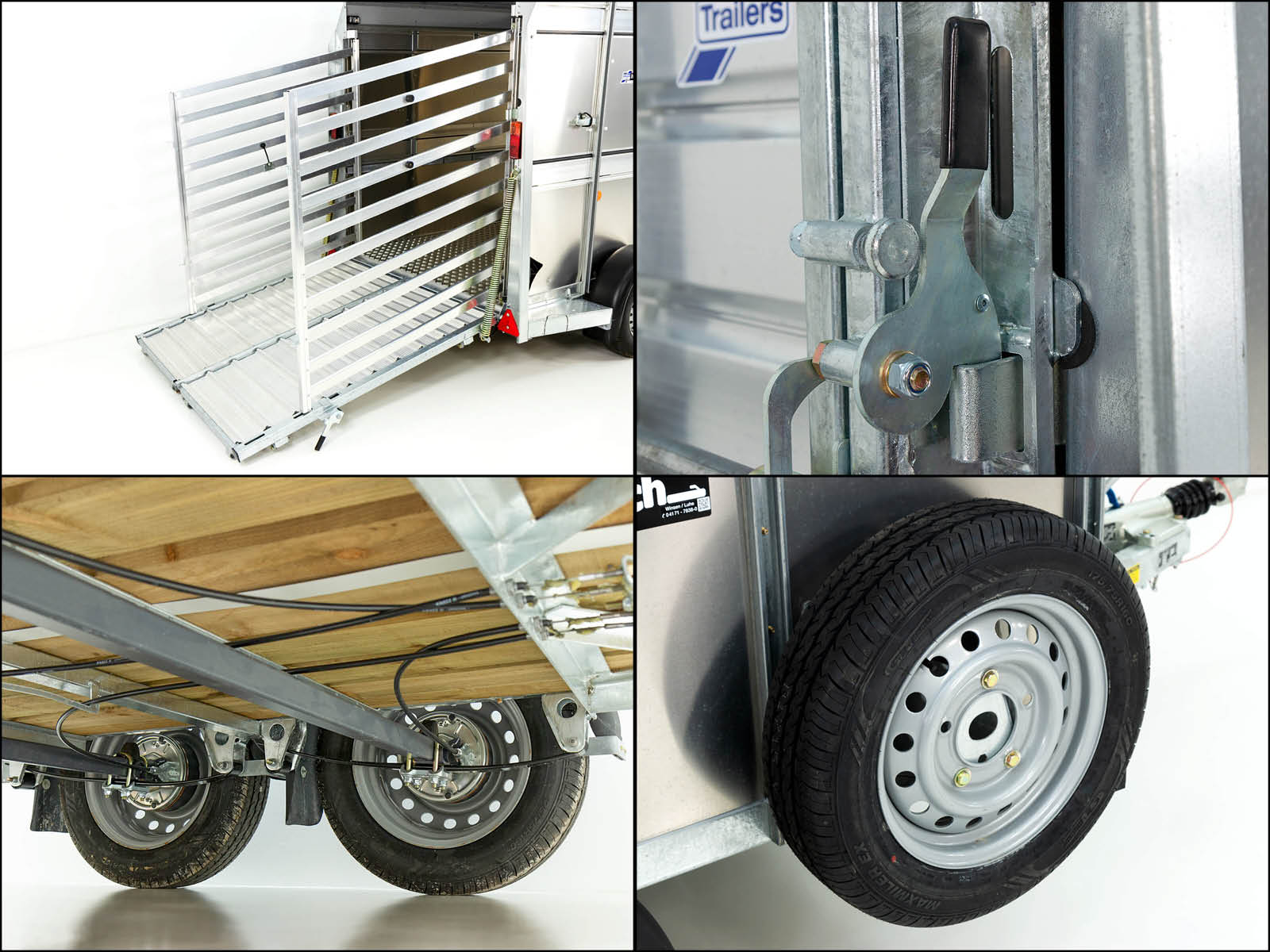 Ifor Williams Viehanhänger TA5 10×6 156×311 cm Höhe: 183 cm - 2,7t Neufahrzeug – Bild 10