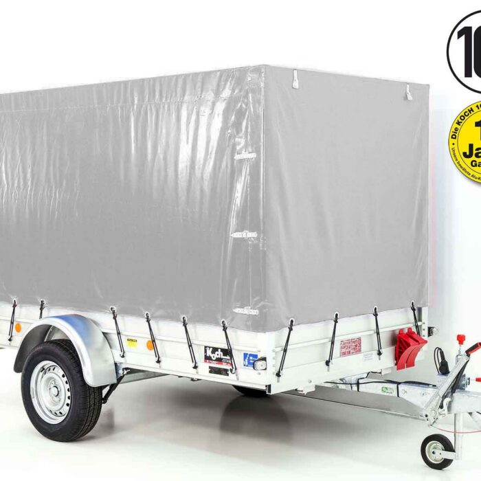 Transportanhänger Anhänger | 150x300cm | 1300kg zGG | Typ 7.13 | mit Plane