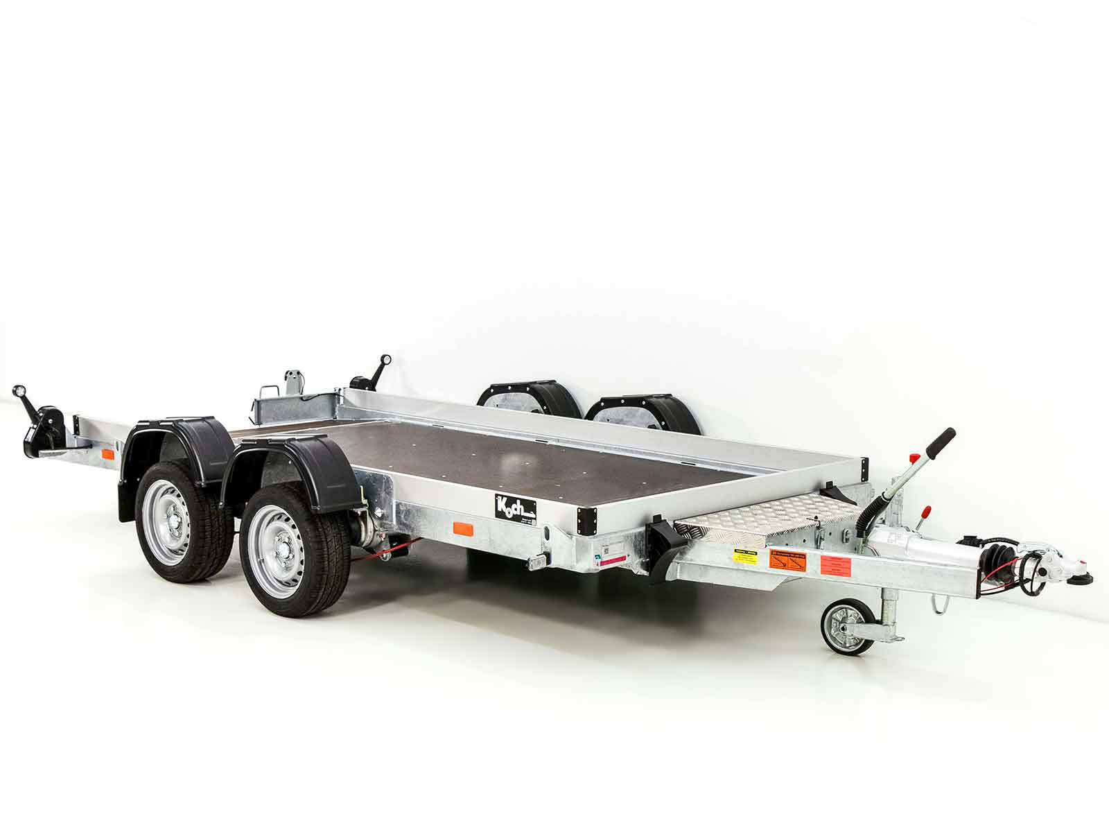 Vezeko Absenkanhänger Tandem 162×345 cm 3,5 t - E-Pumpe Neufahrzeug
