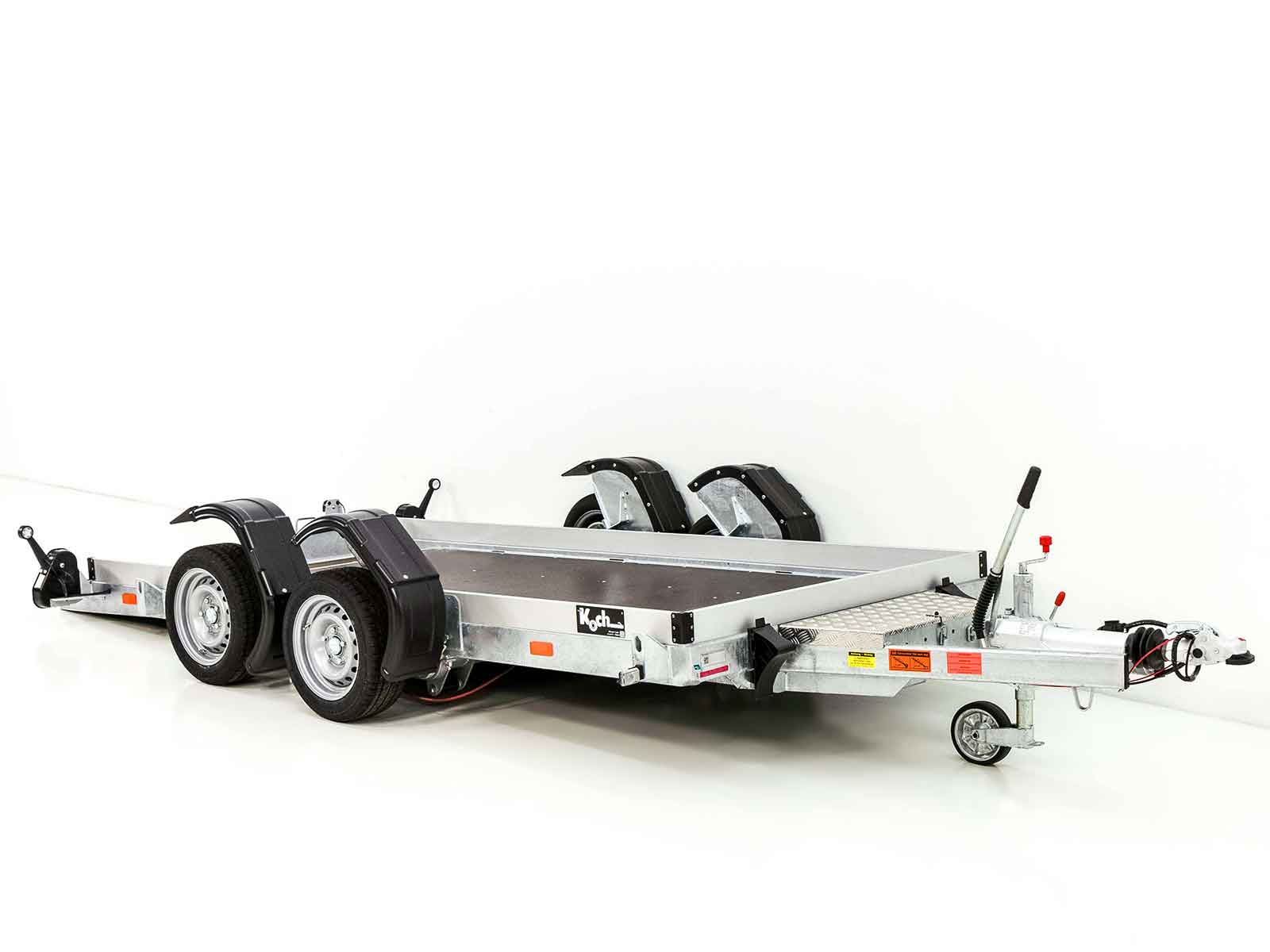Vezeko Absenkanhänger Tandem 162×345 cm 3,5 t - E-Pumpe Neufahrzeug – Bild 2