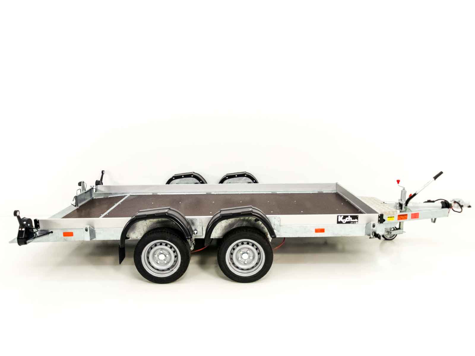Vezeko Absenkanhänger Tandem 162×345 cm 3,5 t - E-Pumpe Neufahrzeug – Bild 3