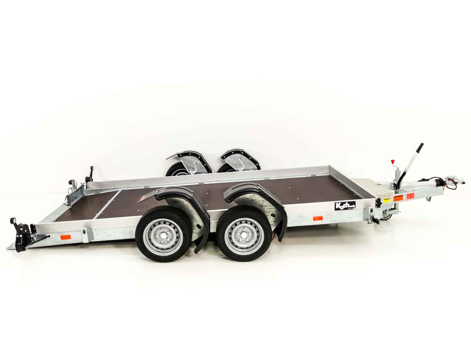 Vezeko Absenkanhänger Tandem 162×345 cm 3,5 t - E-Pumpe Neufahrzeug – Bild 4