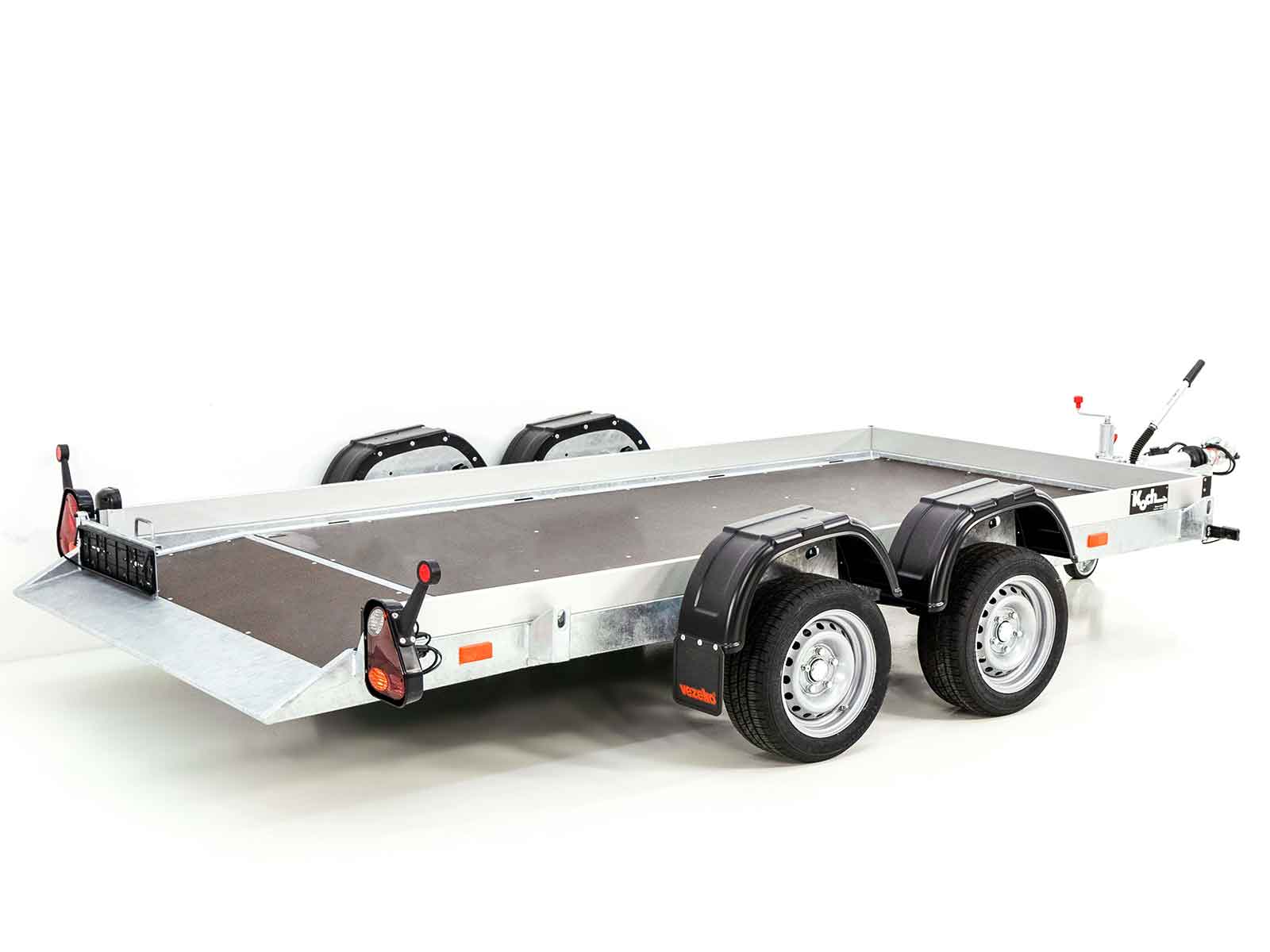 Vezeko Absenkanhänger Tandem 162×345 cm 3,5 t - E-Pumpe Neufahrzeug – Bild 5