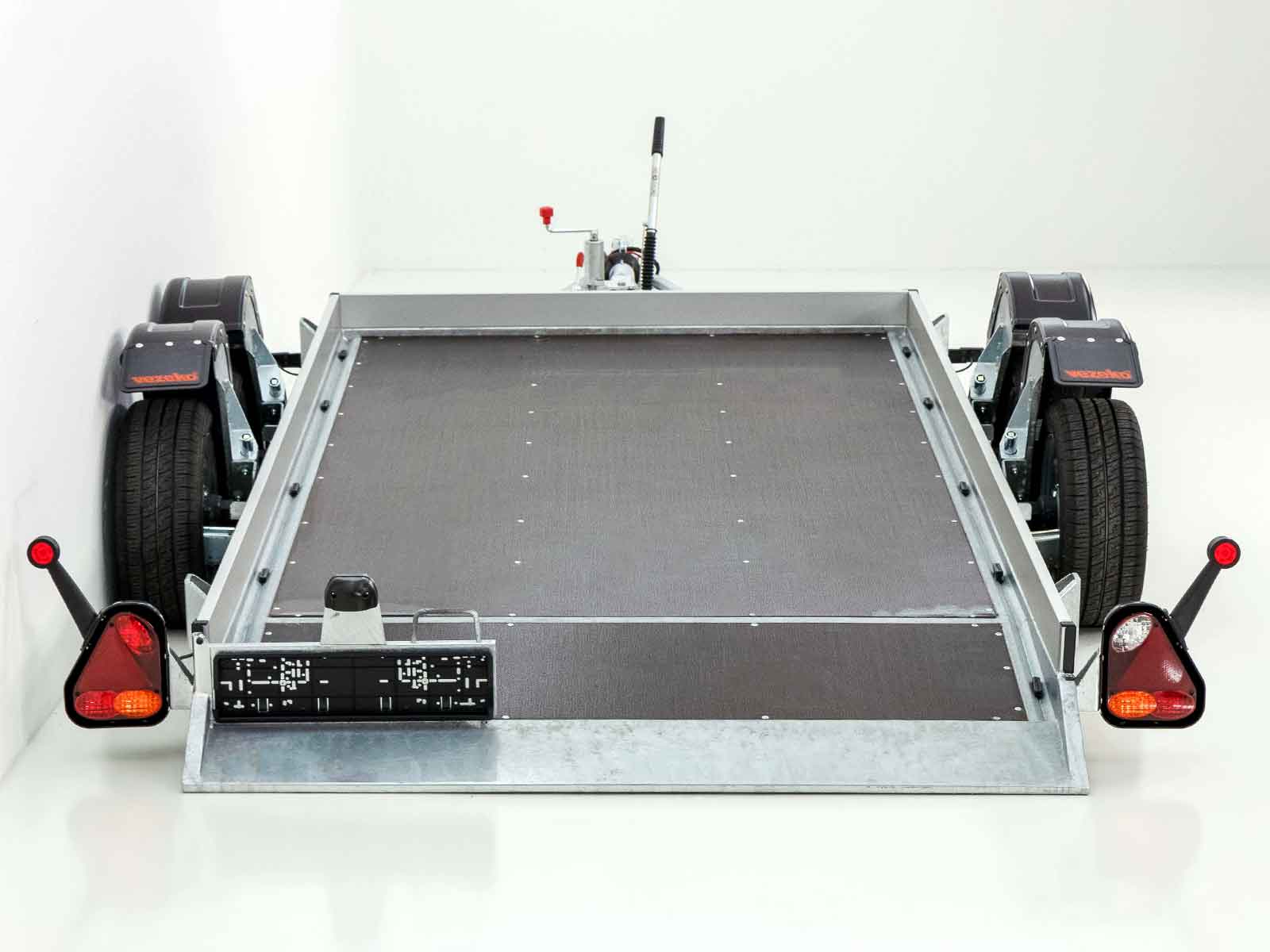 Vezeko Absenkanhänger Tandem 162×345 cm 3,5 t - E-Pumpe Neufahrzeug – Bild 6