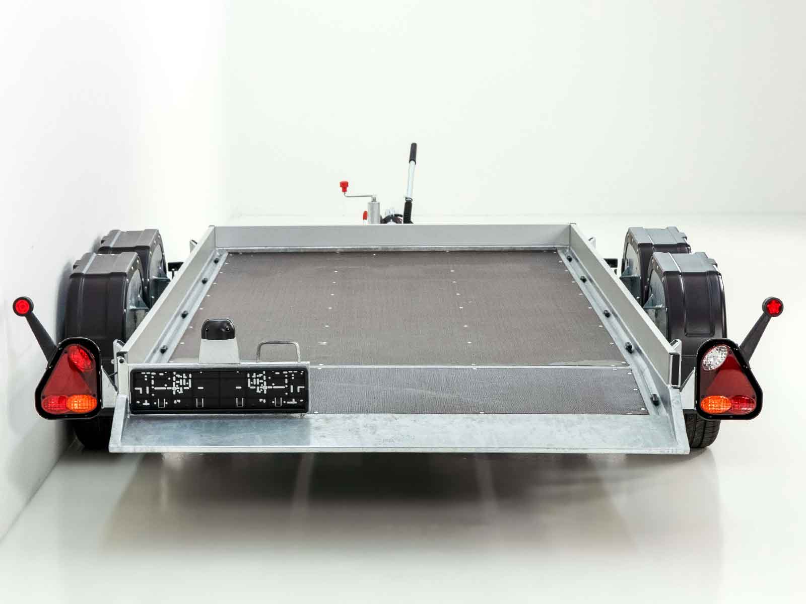 Vezeko Absenkanhänger Tandem 162×345 cm 3,5 t - E-Pumpe Neufahrzeug – Bild 7