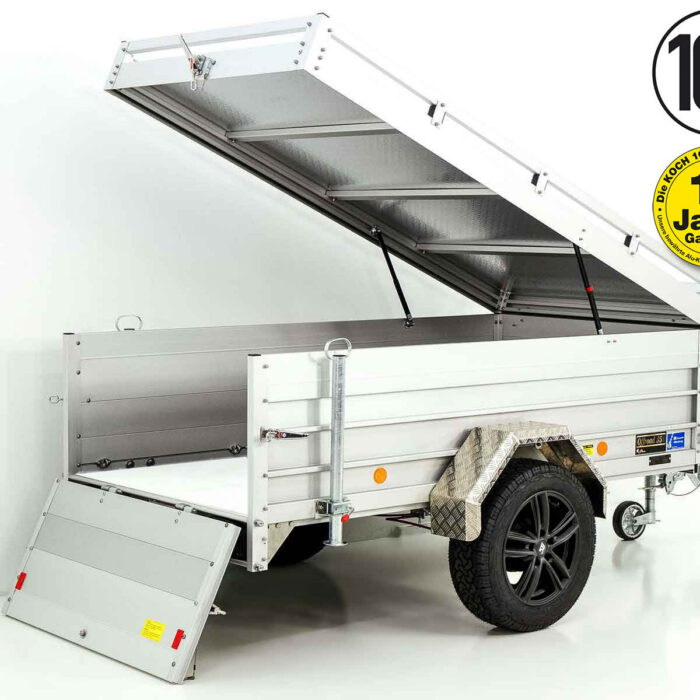 Deckelanhänger Typ 4.13 | Abmessungen 125x250cm | 1300kg | Neufahrzeug (Réf. GA-2706-25)