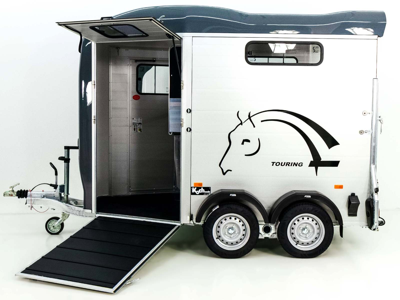 Cheval | Pferdeanhänger grau – Bild 11
