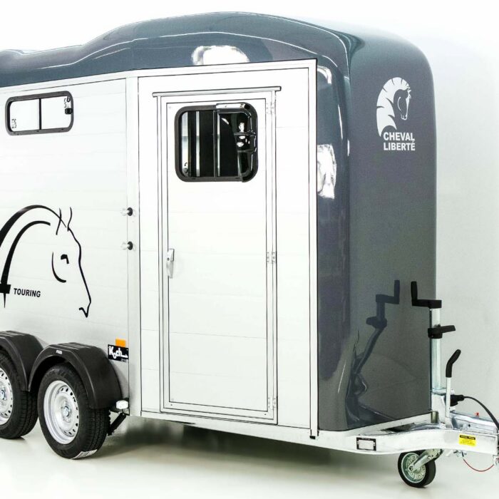 Cheval | Pferdeanhänger grau
