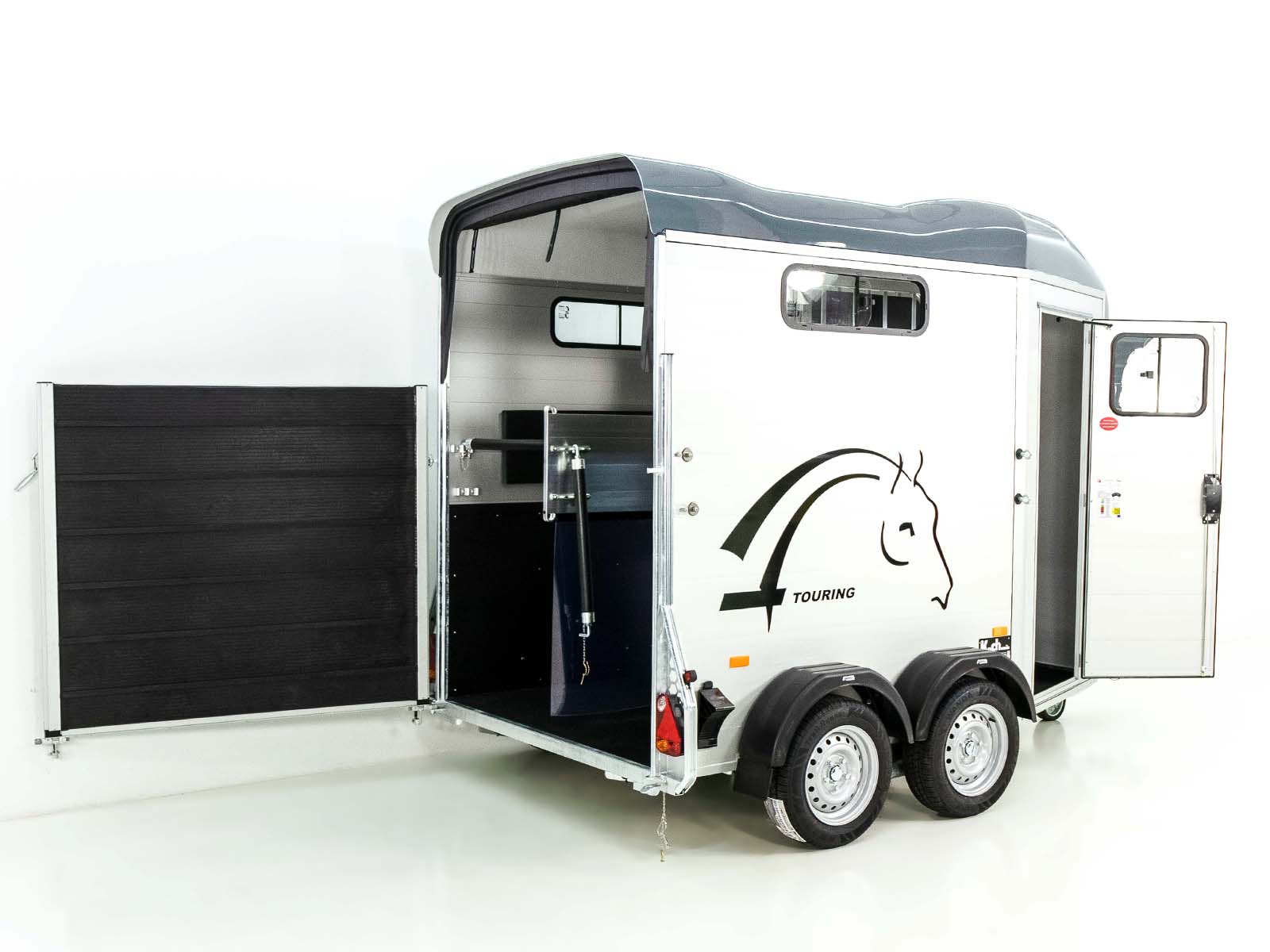 Cheval | Pferdeanhänger grau – Bild 12