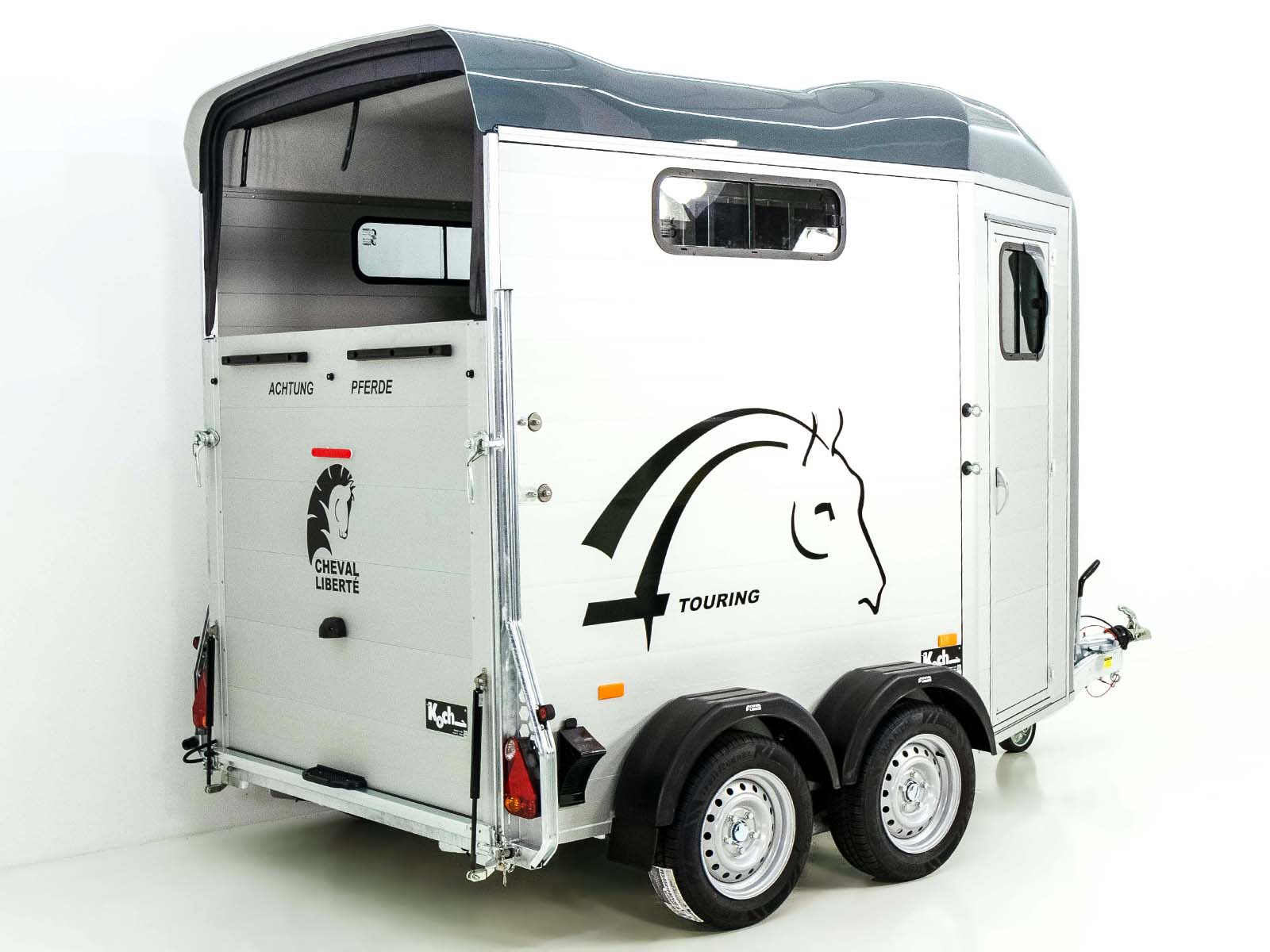 Cheval | Pferdeanhänger grau – Bild 2