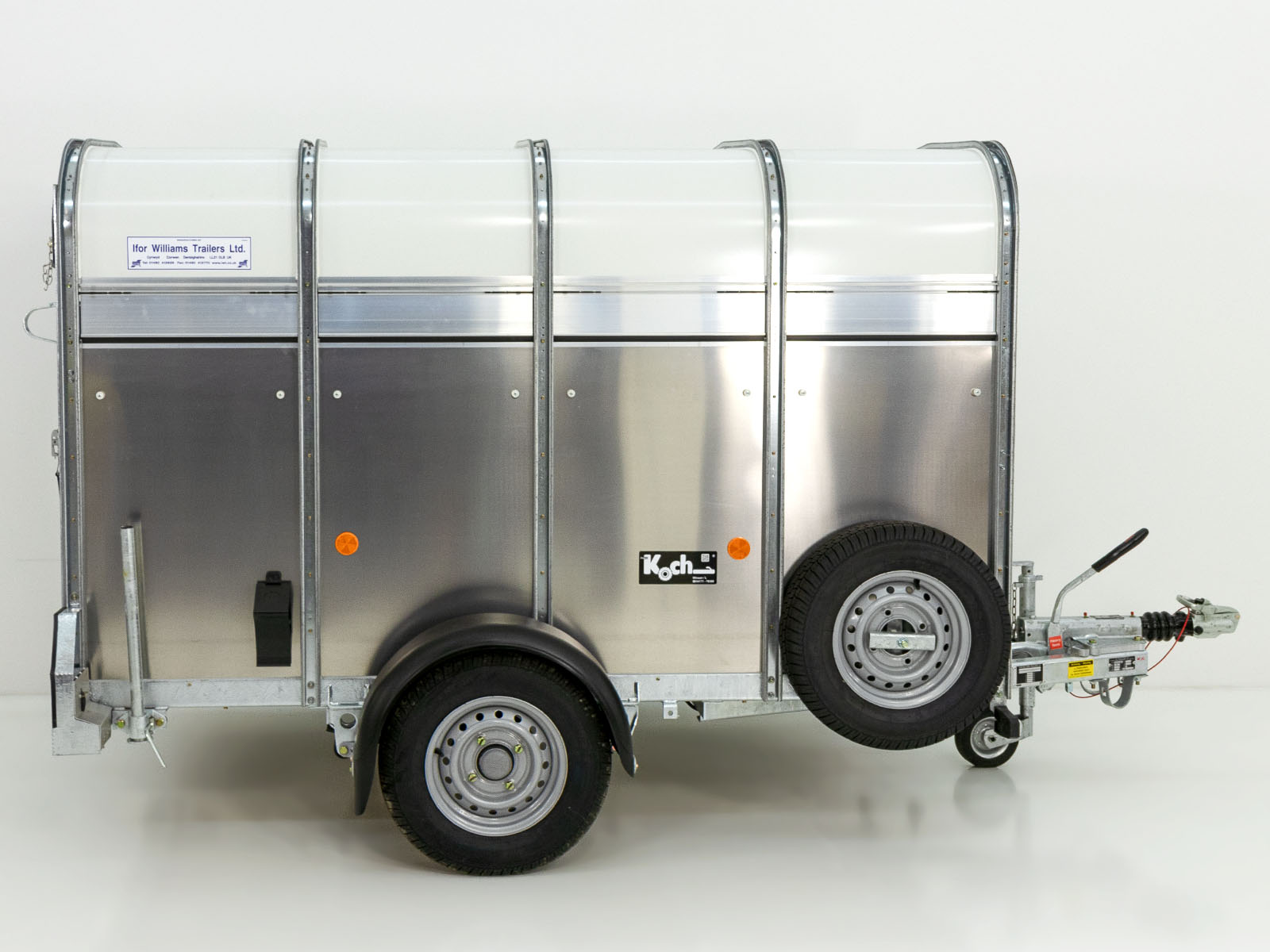 Ifor Williams Schaf- und Kälberanhänger P8G 124×250 cm Höhe: 153 cm - 1,4t Neufahrzeug – Bild 12