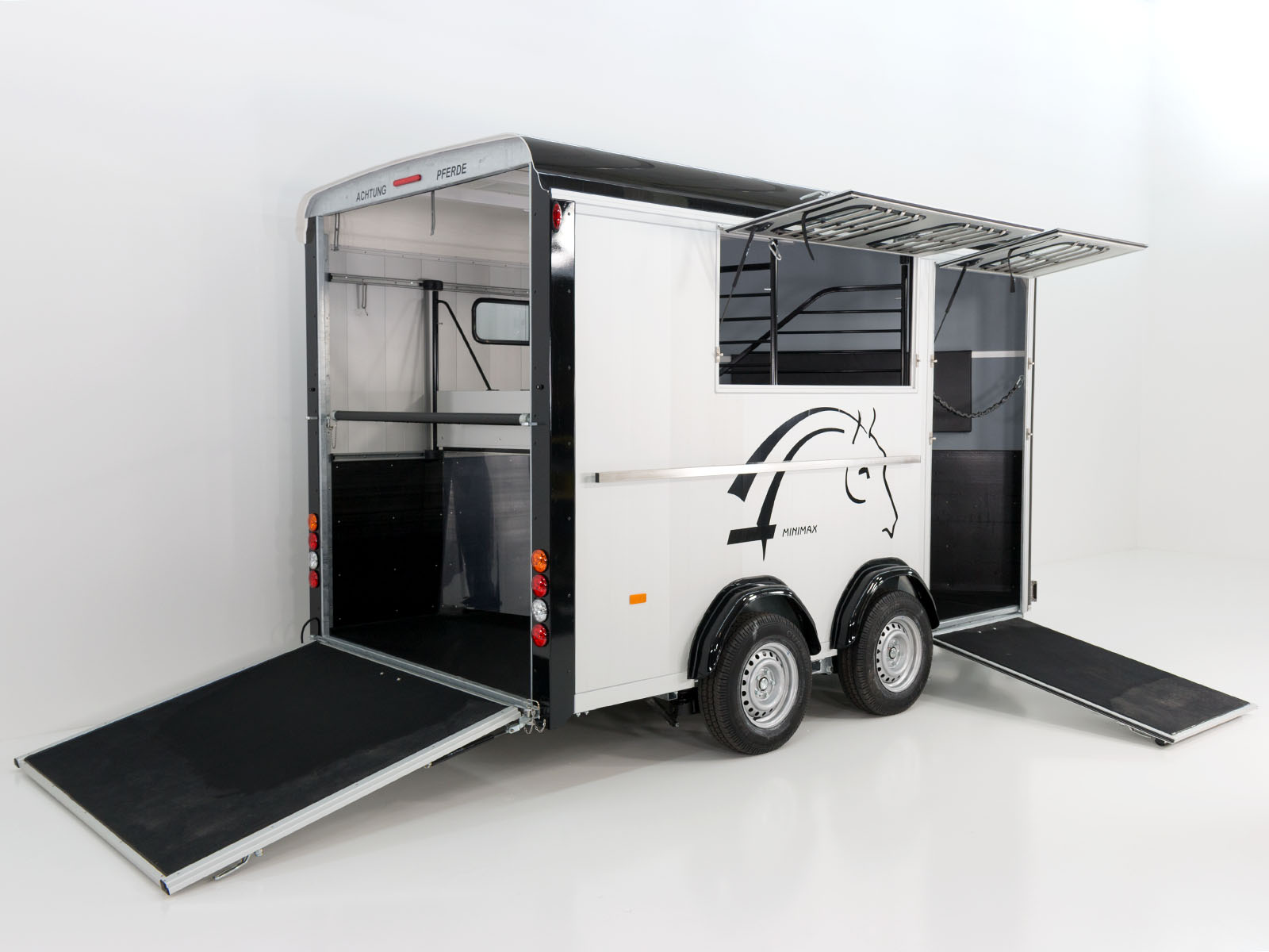 Transportanhänger Cheval schwarz | zGG | Pferdeanhänger – Bild 5