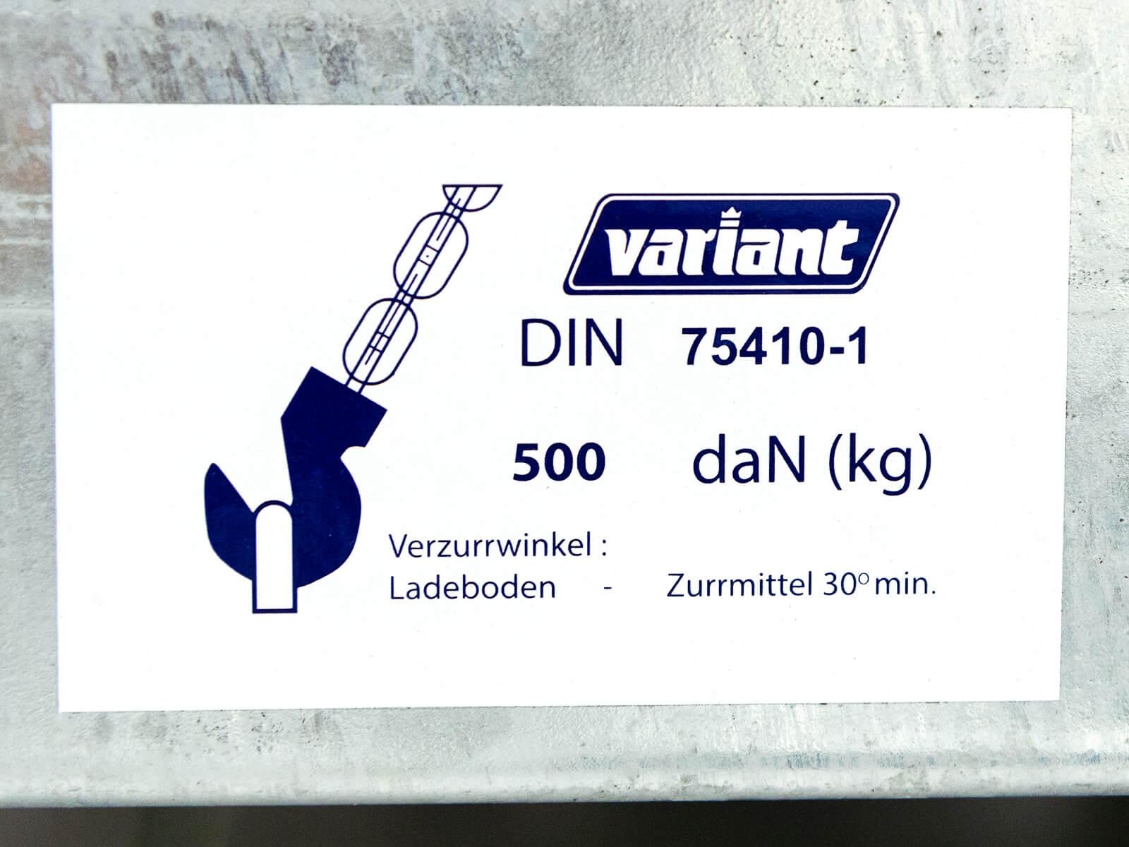 PKW-Anhänger Variant | 205x615cm | 3500kg zGG – Bild 3