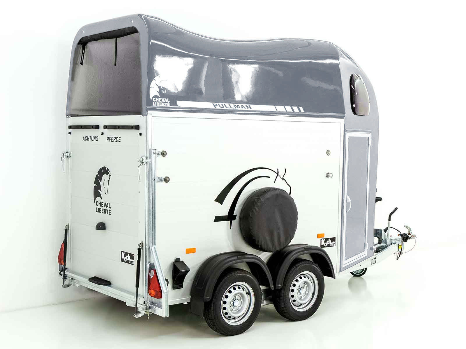 PKW-Anhänger Cheval | Nutzfläche | Pferdeanhänger grau (Réf. GA-5553-25) – Bild 14