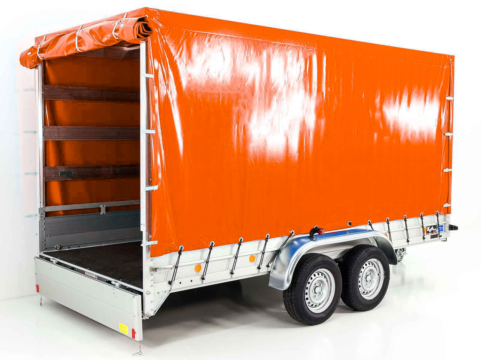 Typ 10.26 Anhänger | Ladefläche 185x400cm | 2600kg | mit Plane Orange – Bild 5