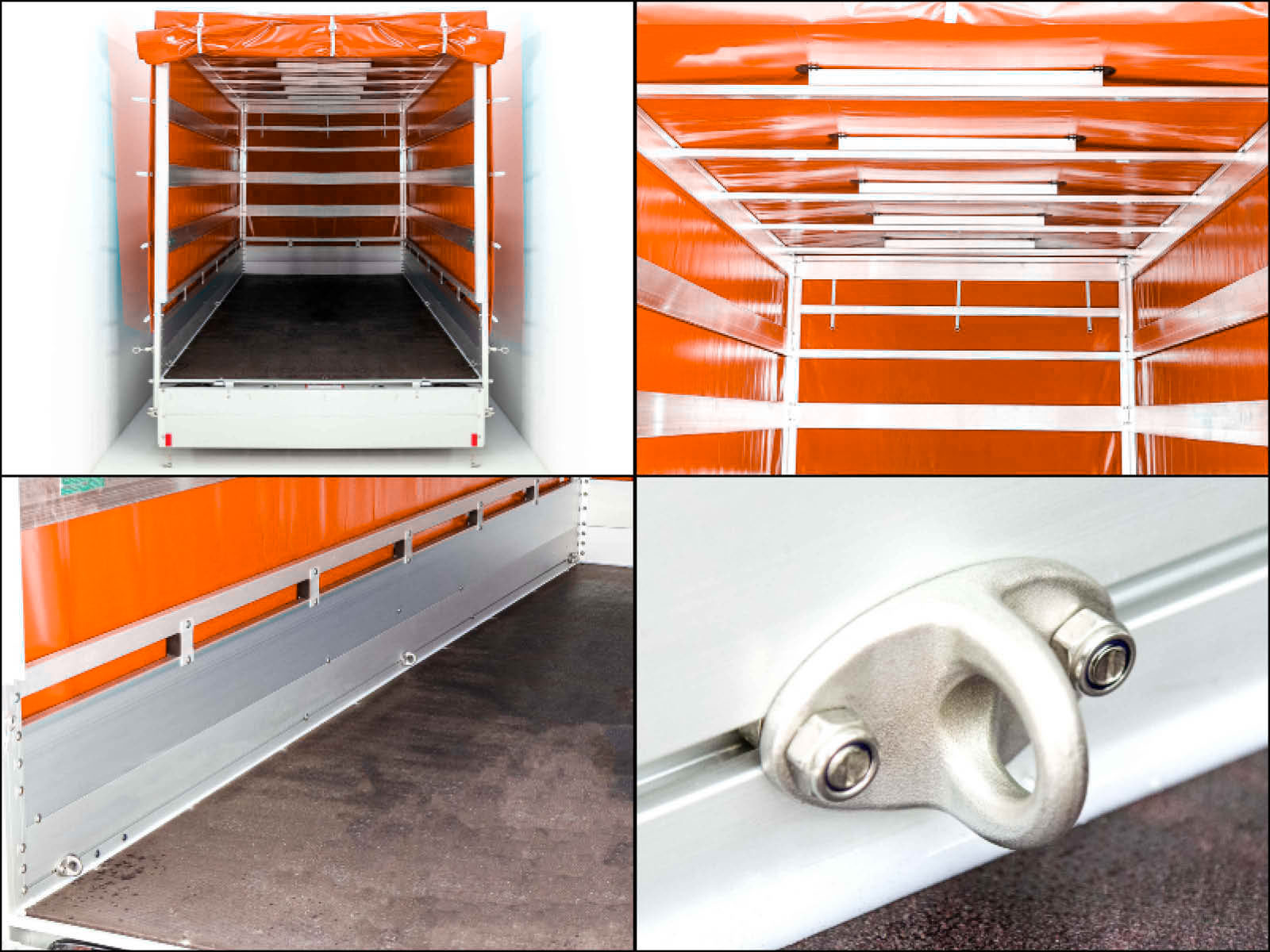 Typ 10.26 Anhänger | Ladefläche 185x400cm | 2600kg | mit Plane Orange – Bild 7