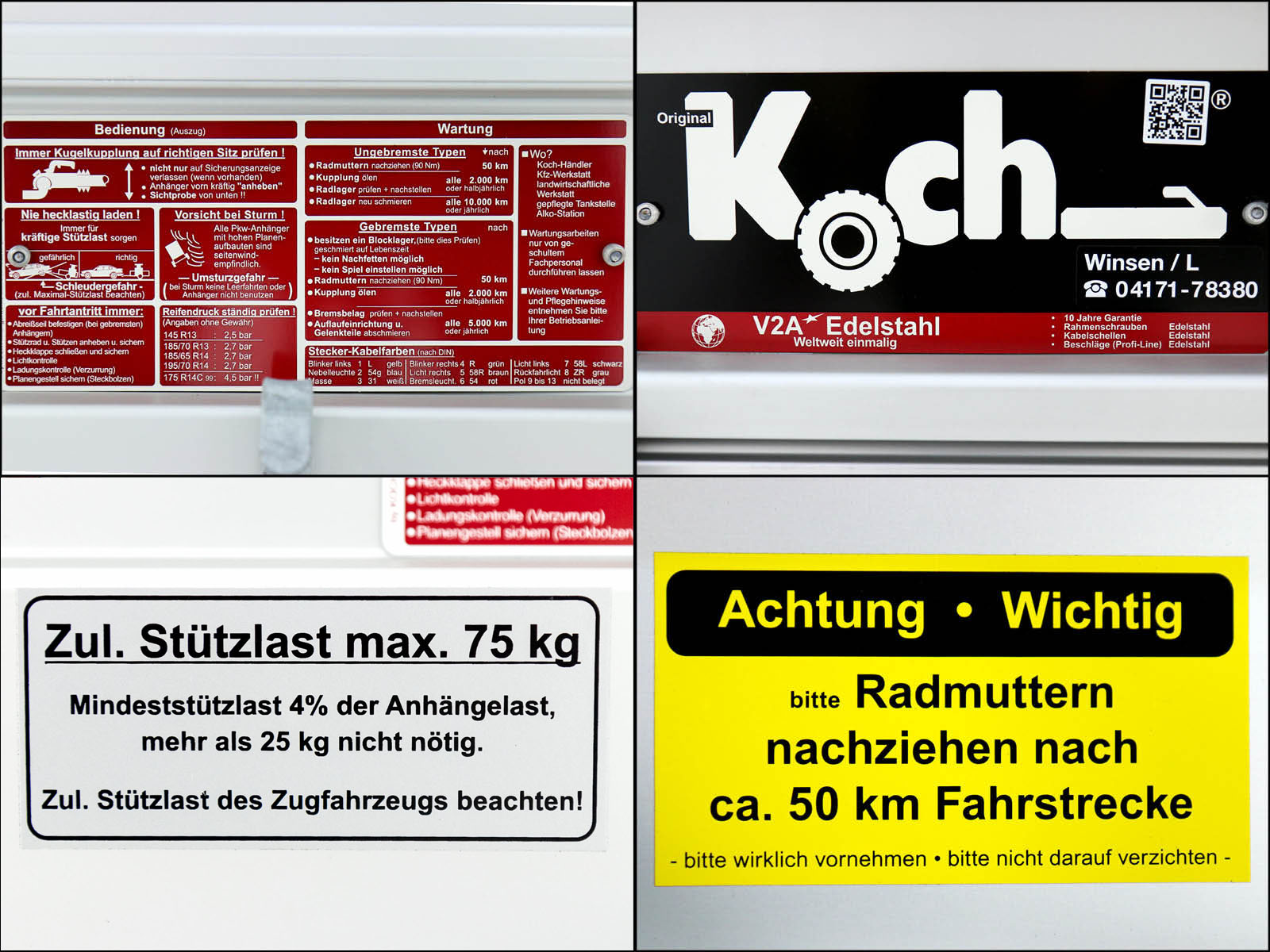 PKW-Anhänger Motorradanhänger | 150x250cm Nutzfläche | Motorradanhänger | Typ 6.13 – Bild 3